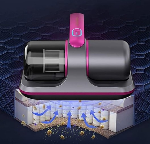 جارو شارژی دستی پاکروب ضد شپش و کنه YX-816