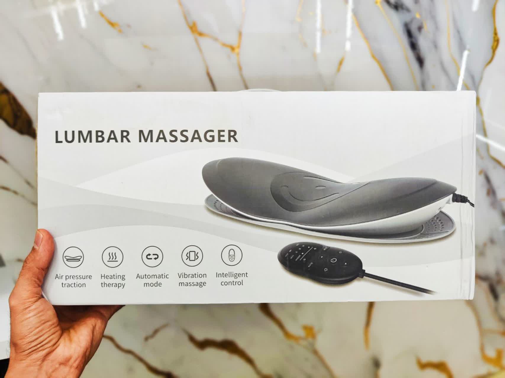 ماساژور هوشمند کمر حرارتی (Lumbar Massager) | تسکین درد، کشش ستون فقرات و آرامش عضلات