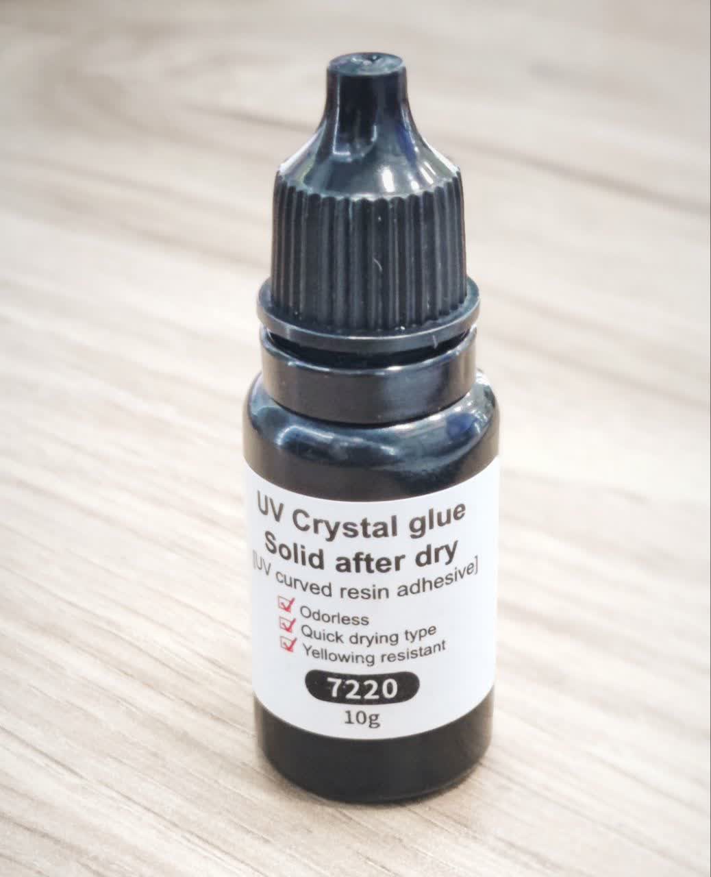 چسب UV  ده گرمی + لامپ UV