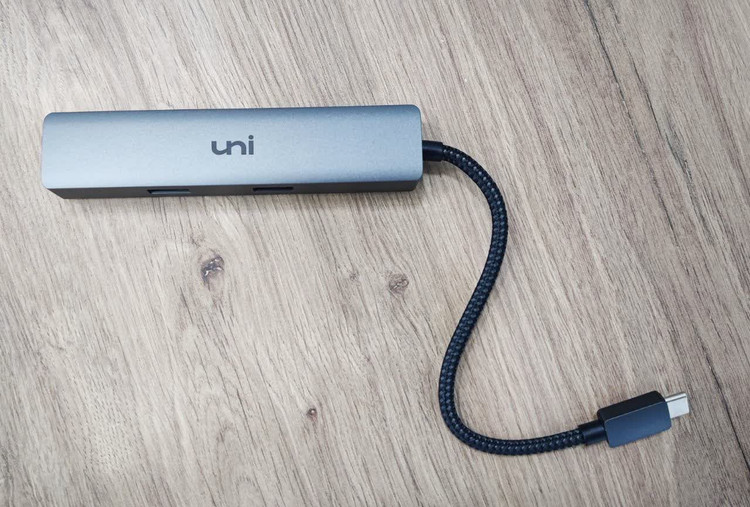 هاب USB Type-C 5 in 1 Uni