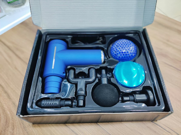ماساژور تفنگی حرارتی شارژی MASSAGE GUN مدل Hot Compress Cold Compress