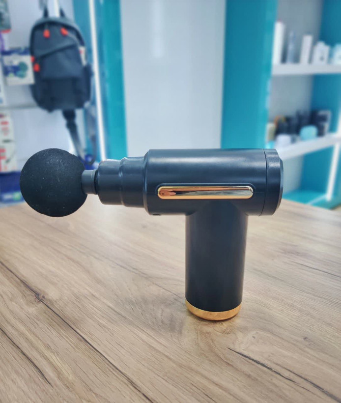 ماساژور شارژی تفنگی ساده + 4 سری مختلف