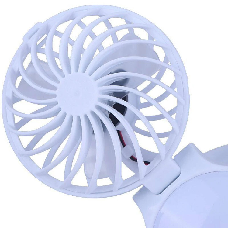 چراغ اضطراری و پنکه شارژی تاشو خورشیدی Solar Powered 2030